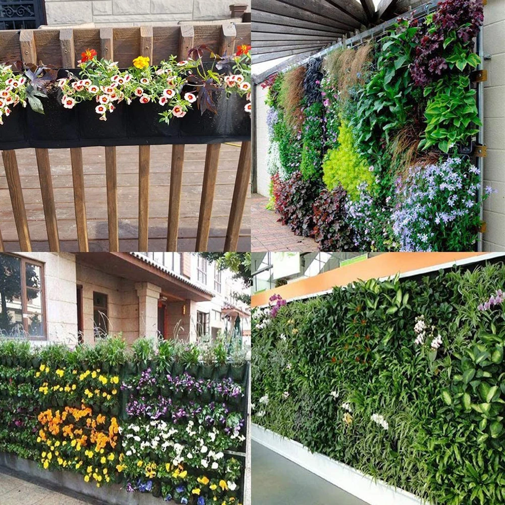 

Biodegradable Plant Grow Bags Fabric Breathable Flower Plant Growing Pots Courtyard Vegetables Friuts Greenhouses Nursery Tools