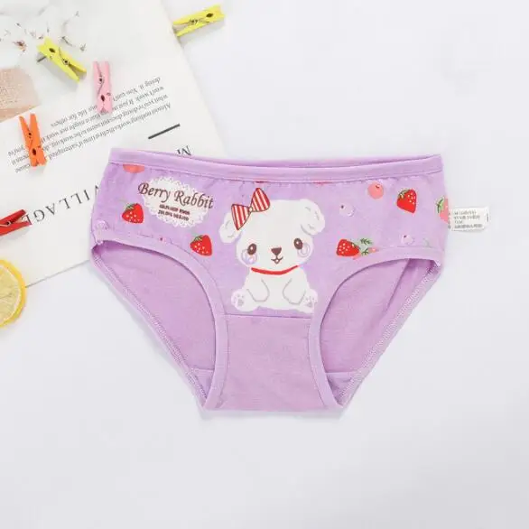 5 шт./партия Новое поступление трусики для маленьких девочек детское нижнее белье
