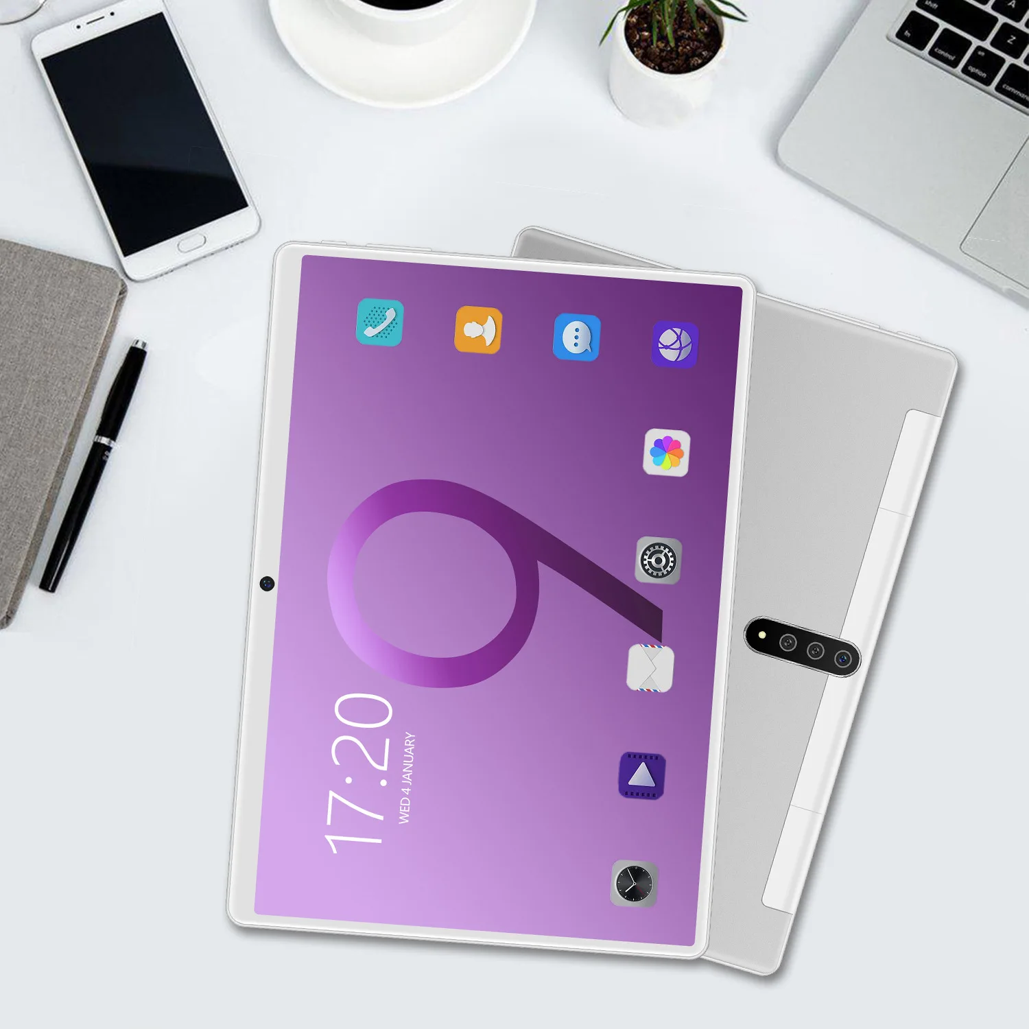 Планшет Google Play на Android 10 1 экран 9 0 дюйма 2 Гб + 32 ГБ | Компьютеры и офис