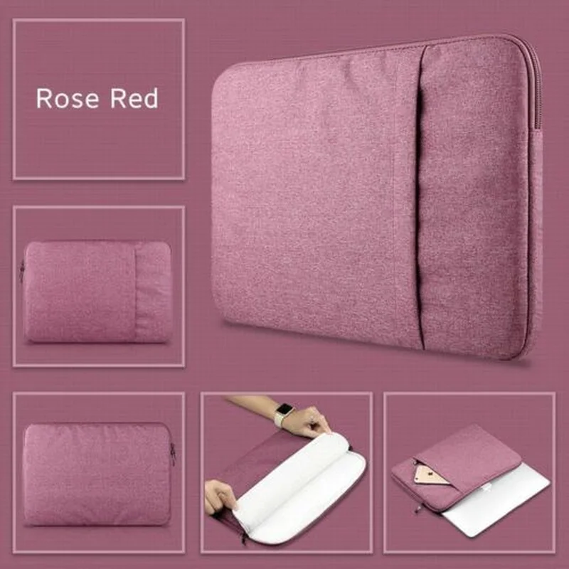 

Nylon Pouch Case Laptop Sleeve Notebook Bag for MacBook Air Pro 13 Case,Laptop Bag 11,12,13,15 Inch Protective Laptop Bag Case