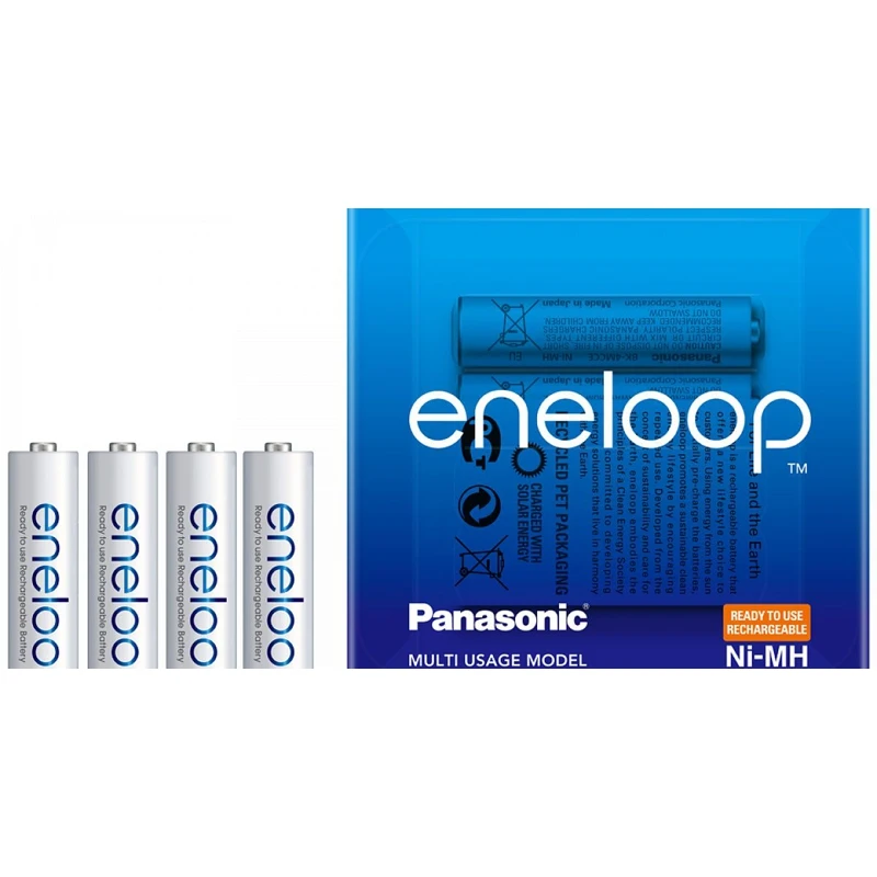 Аккумуляторы Panasonic Eneloop(AAA) BK 4MCCE/4LE 750 mAh Ni MH 4 шт|Перезаряжаемые батареи| |