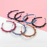 double bangs hairstyle hair clips hairpin head hoop twist plait clip front hair clips hairpin headband beauty tool