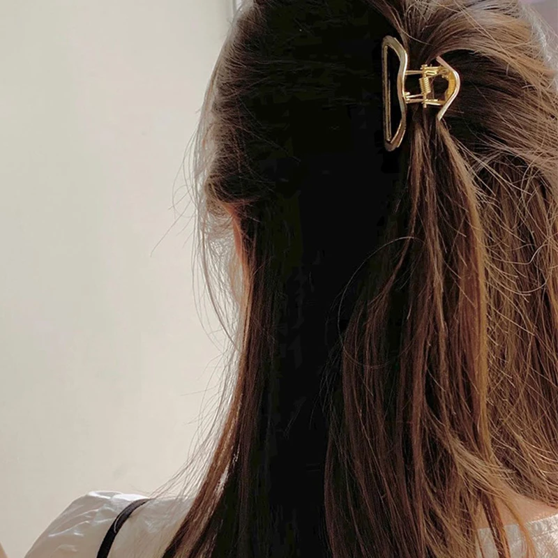 Корейские акриловые женские заколки крабы для волос треугольные ацетатные