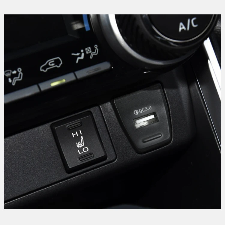 Быстрое зарядное устройство USB QC3.0 для Toyota RAV4 rav4 5th XA50 2019 2020 | Автомобили и