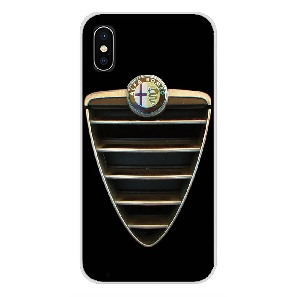 super car alfa romeo logo transparent soft shell cases for apple iphone x xr xs 11pro max 4s 5s 5c se 6s 7 8 plus ipod touch 5 6 free global shipping