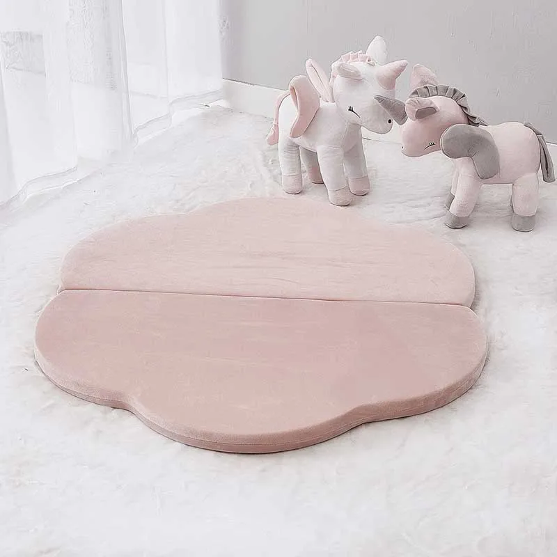 Многофункциональный уютный комбинированный коврик с лепестками для детской