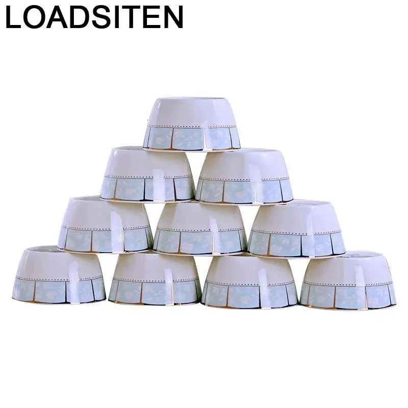 Набор для риса лапша корейский кокосовый соус контейнер еды фарфоровая тарелка