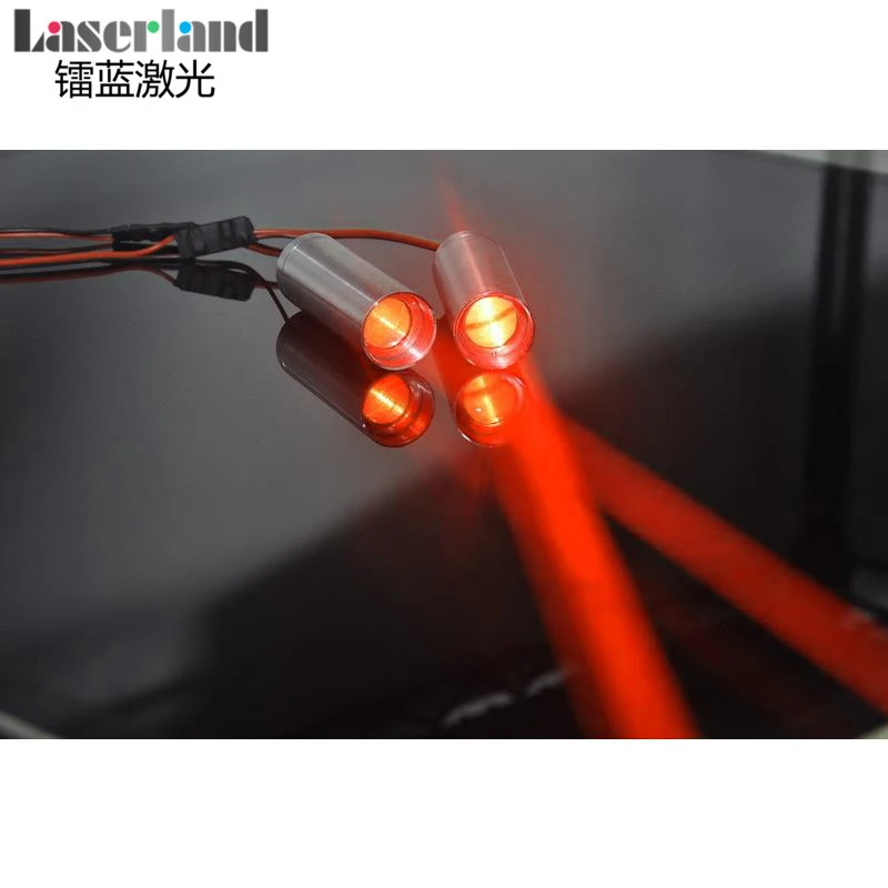 Сценический лазерный модуль 638 нм 50 мВт с толстым лучом освещение на Винной