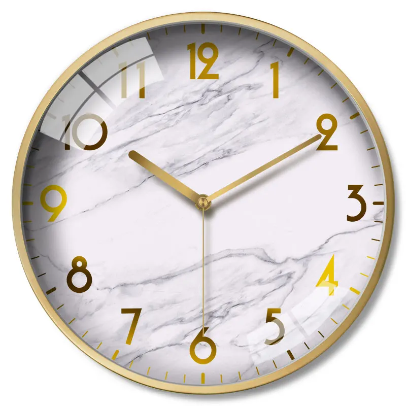 3d металлические настенные часы современный дизайн цифровые гостиная креативные