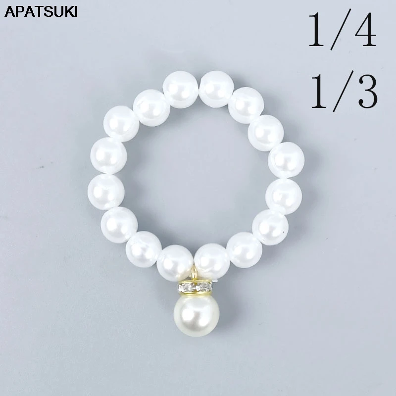 

Kid Toys 1:4 1:3 Doll Accessories Imitation Pearl Jewelry Necklace For 1/3 1/4 BJD SD Fashion Decoration For Xinyi 40-50CM Dolls