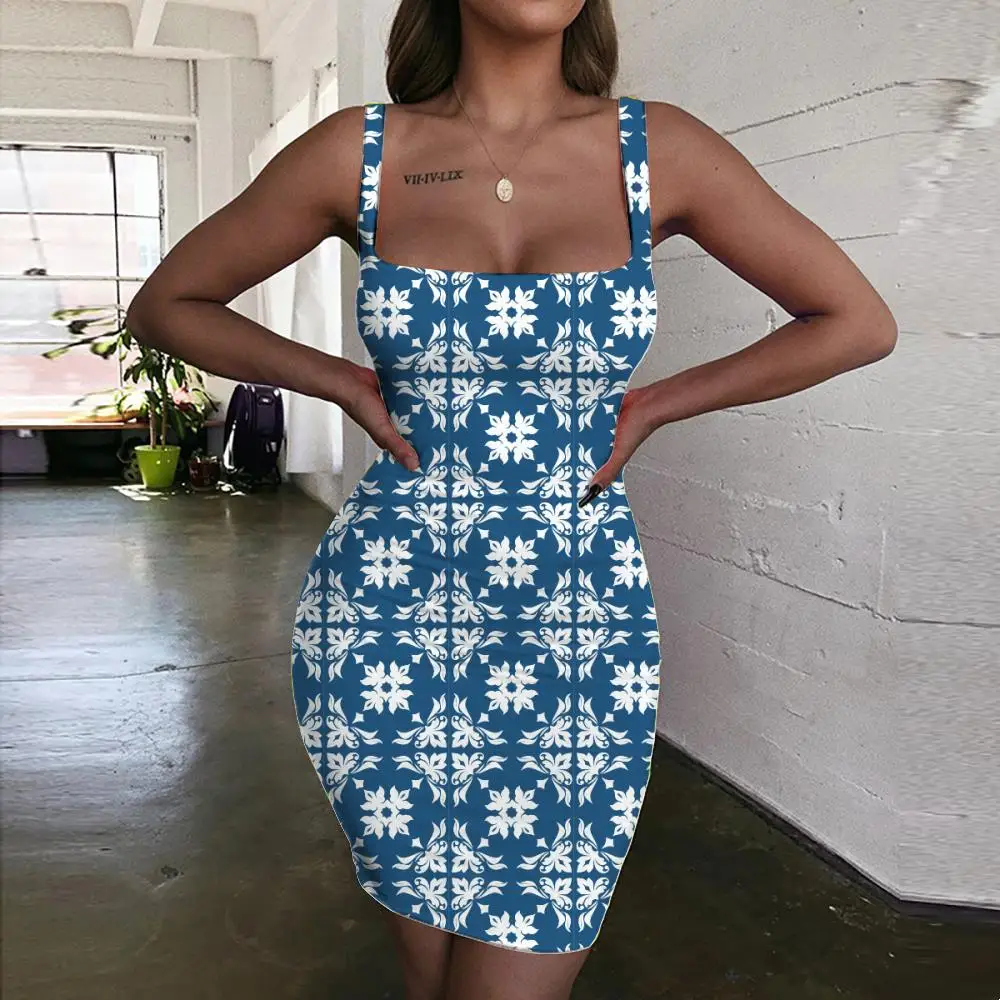 

Giyu Flowers Dress Women Art Vestido Sexy Appointment Halter Sleeveless Harajuku Bodycon Dress Womens Clothing Summer Short