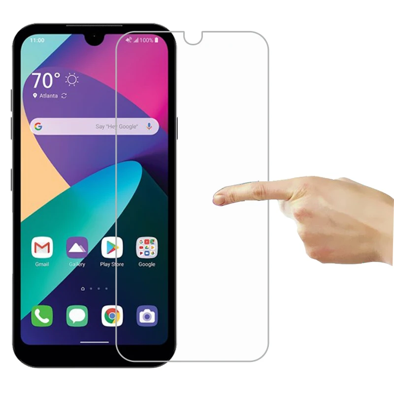 2 шт. закаленное стекло для LG Phoenix 5 Защита экрана 9D Защитная стеклянная пленка