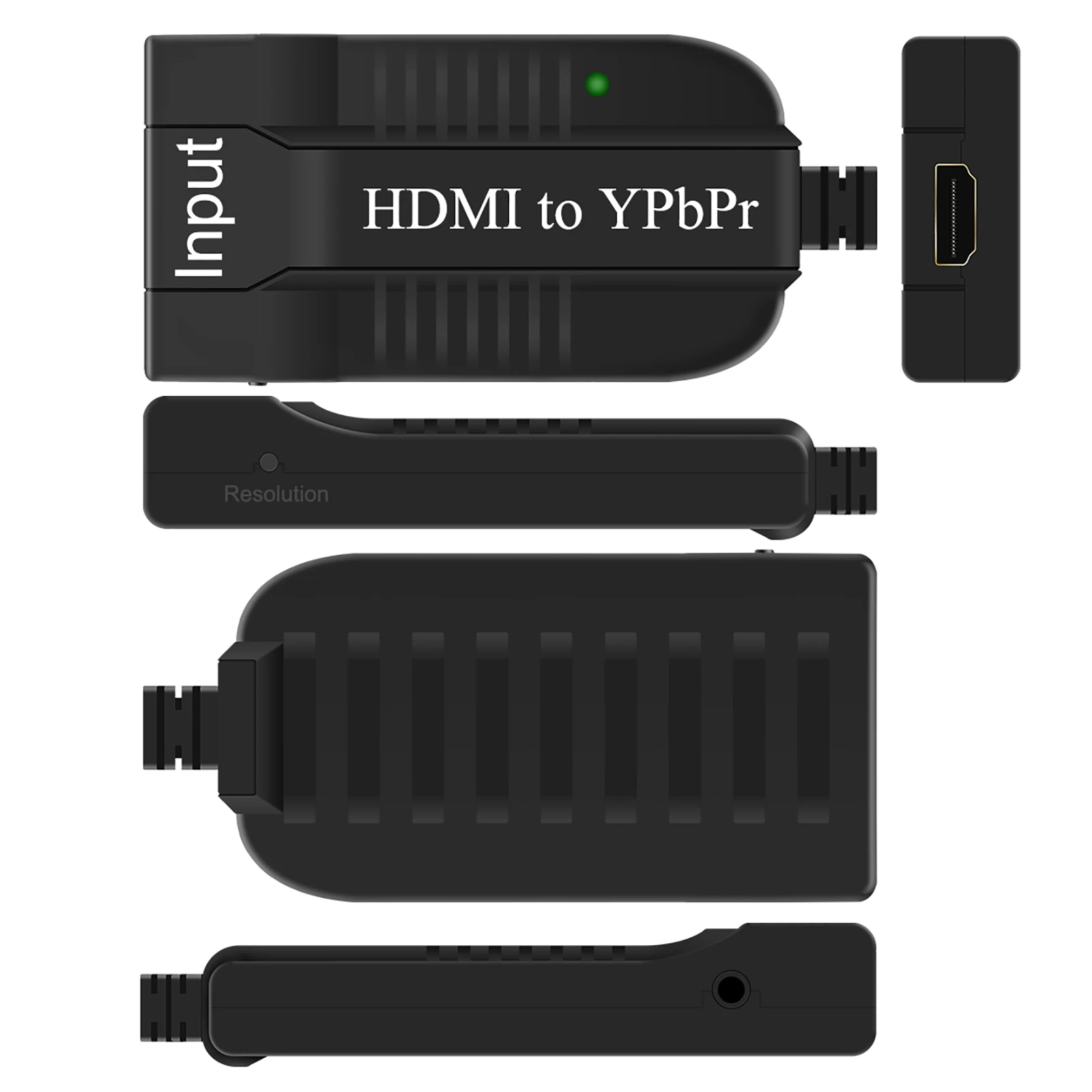 Компонентный видео Ypbpr HDMI в YPbPr 5RCA преобразователь RGB адаптер R/L аудио выход и HD 1080P