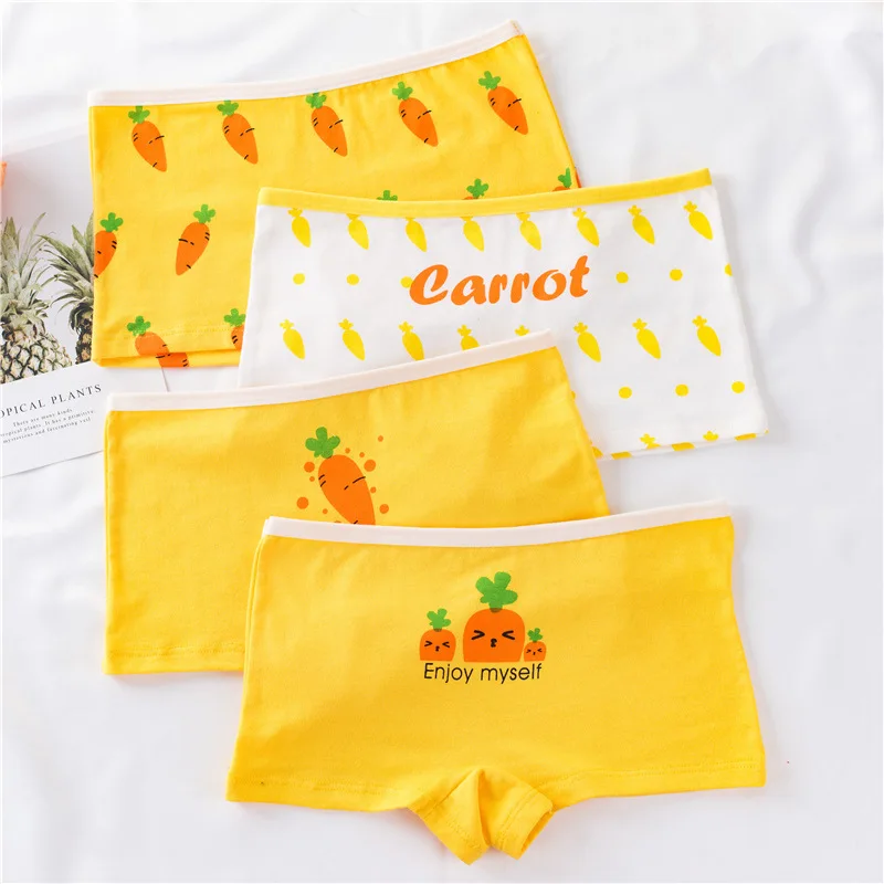 4 шт./Лот Детские хлопковые трусы|Трусики| |