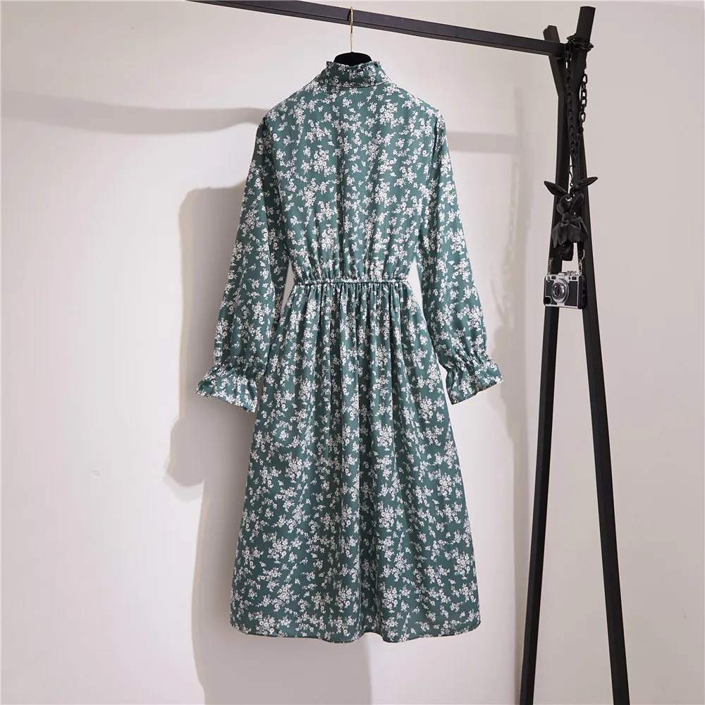 Женское шифоновое платье-трапеция винтажное платье с эластичным поясом и