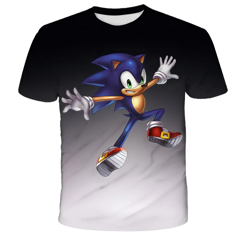 

2021 men's latest anime 3d cartoon print t-shirt streetwear men's and women's fashion t-shirt kids shirt