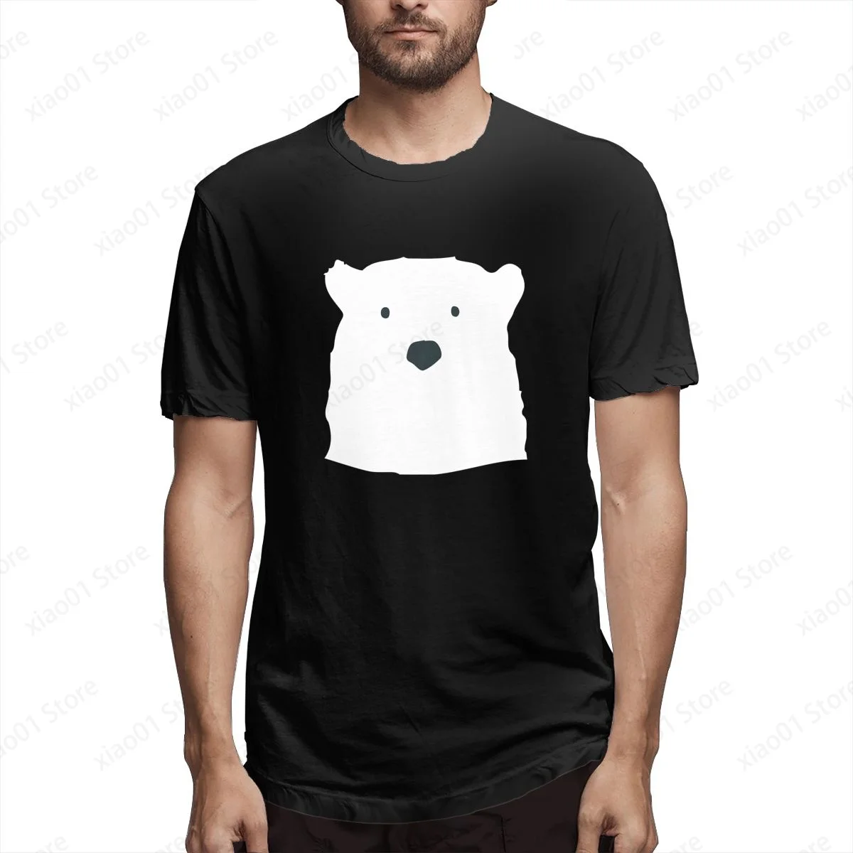 

Arctic Polar Bear T Shirt Men Women Graphics Harajuku T-Shirt Creativity Short Sleeve Tee Tops