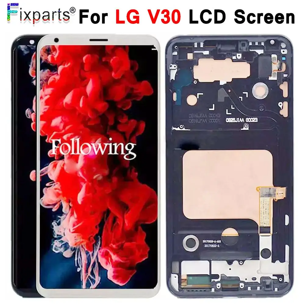 

Оригинальный ЖК-дисплей для LG V30, фотодисплей VS996 LS998U с рамкой для LG V30 LCD