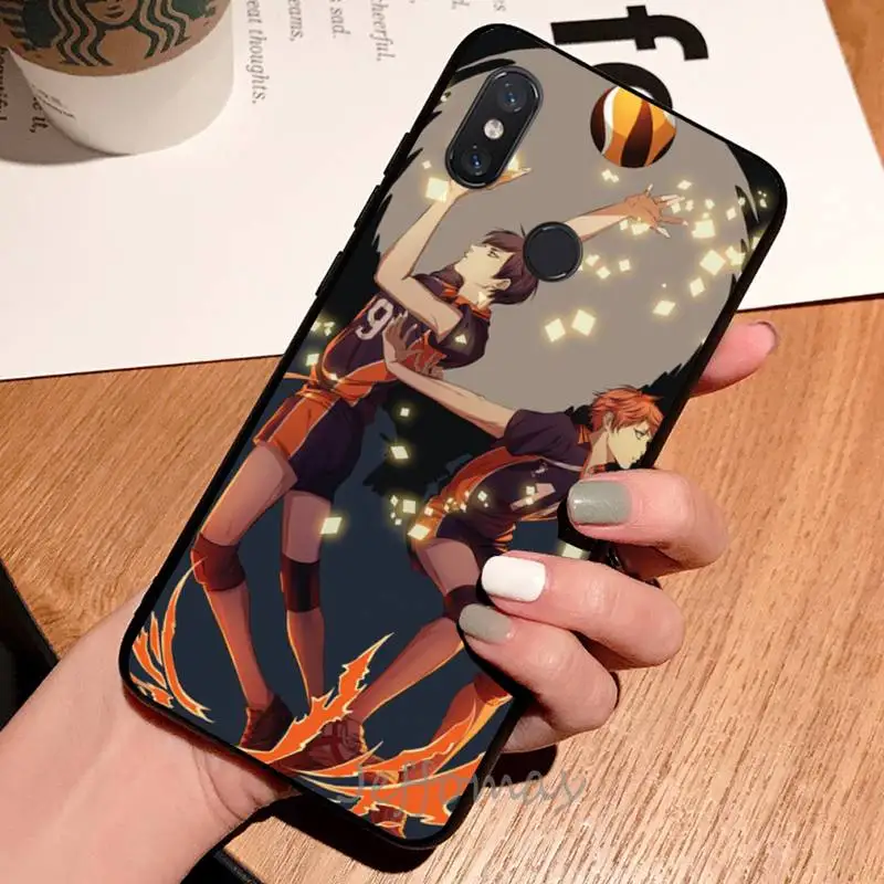 

kageyama tobio Haikyuu anime Character Phone Case For Xiaomi Redmi note 7 8 9 t max3 s 10 pro lite luxury design shell funda