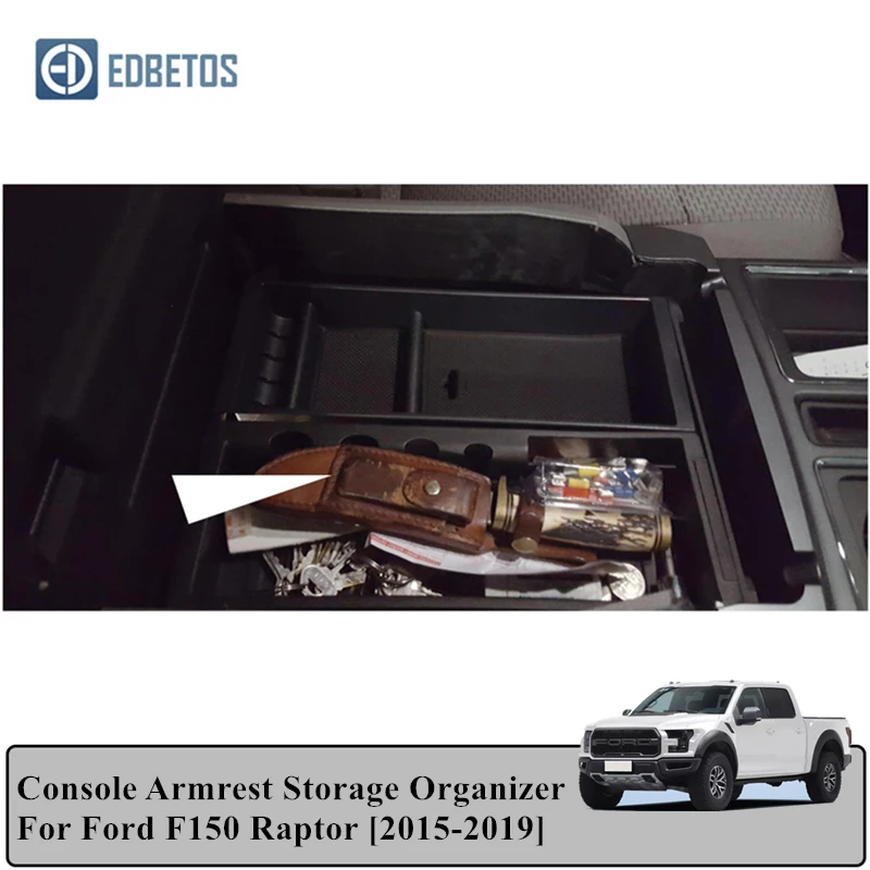 F150 подлокотник коробка для хранения Ford F 150 2015 2016 2017 2018 центральный ящик перчаток
