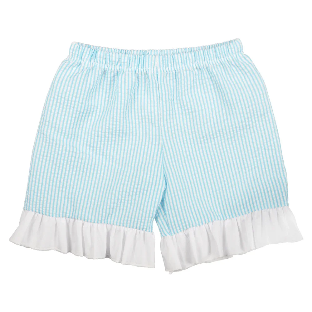 

Summer girls suit cotton material casual dress with cartoon pattern girls shorts fashion boutique children's wear 2-9Y clothing