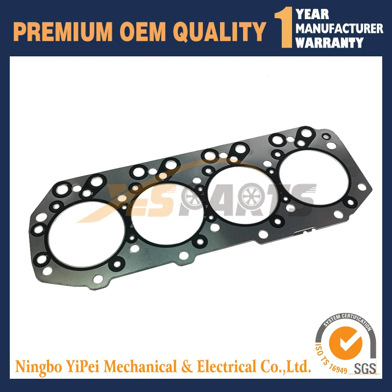 

4JB1 4JB1T CYLINDER HEAD GASKET For truck ELF 250 NKR NHR Truck 2.8L 8V L4 8-94332327-0