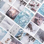 Наклейка для скрапбукинга, дневника, дневника, декоративная этикетка для рукоделия, 46 цветов