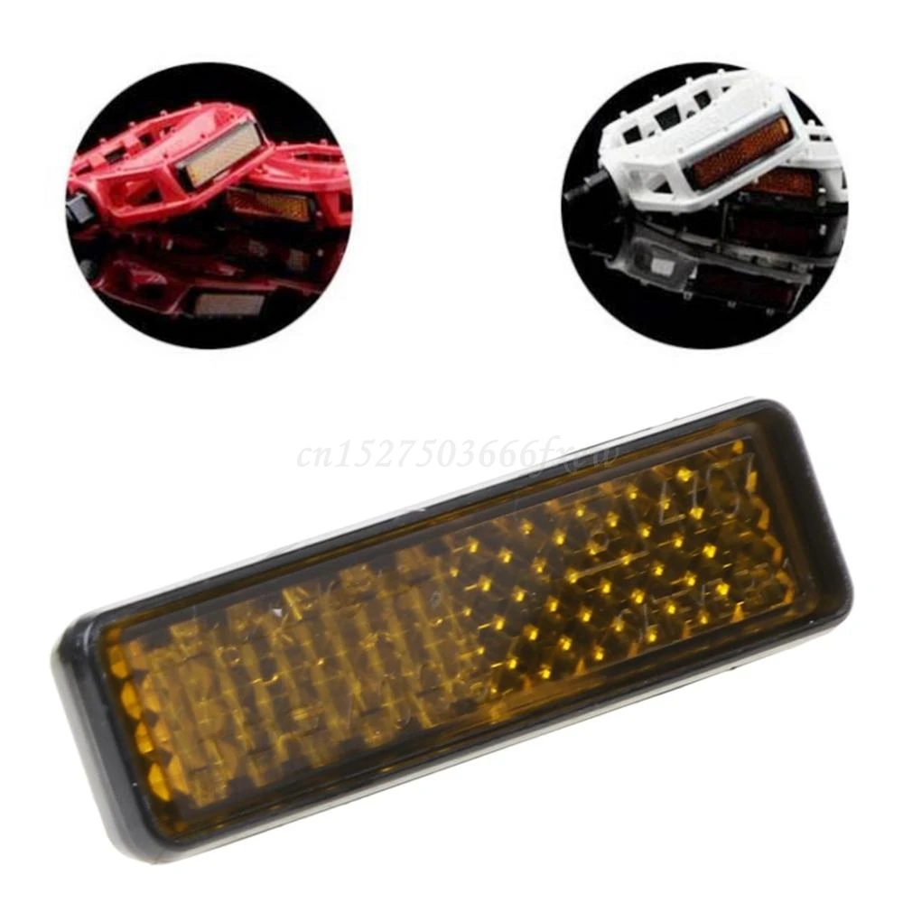 Горячая Распродажа велосипедный Педальный отражатель безопасный ночной