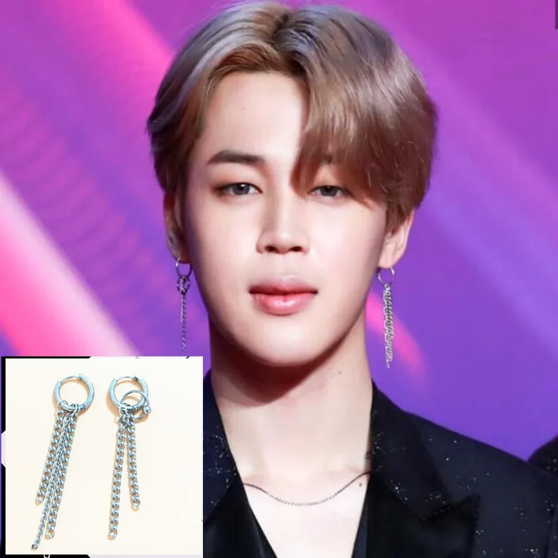 Спайк искусственной датчик вдохновил круглые гвоздики серьги K-POP в Корейском