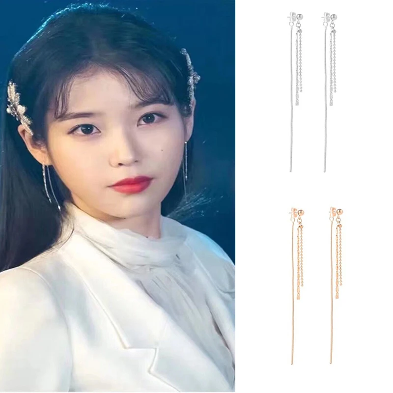 Новинка 2019 модные серьги кисточки в Корейском стиле с суперсказочной линией