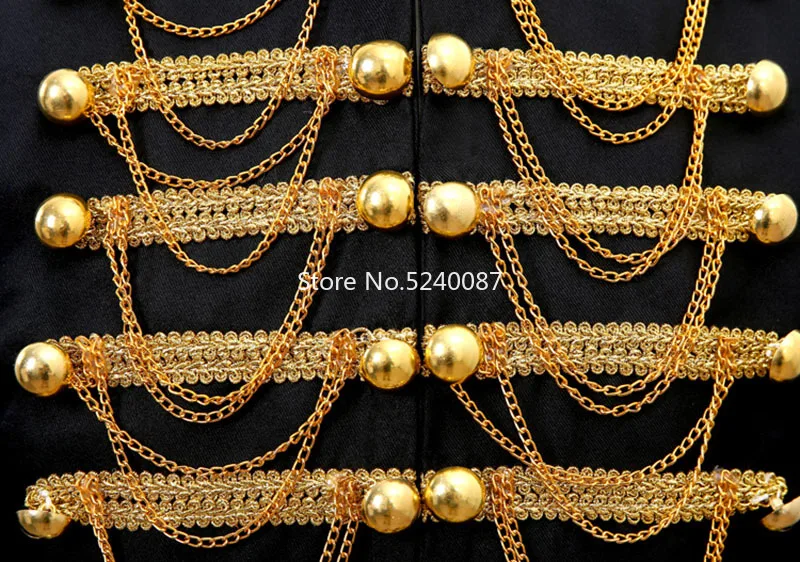 Европейский принц благородный рыцарь мужские куртки военная униформа ночной