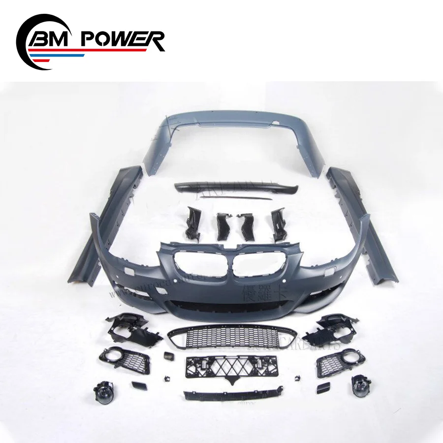 

3 series E92 E93 to MT style body kit with front bumper rear bumper side skirt 3series E92 E93 car kits