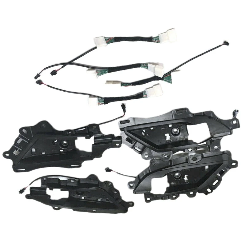 

Автомобильный светодиодный декоративный светильник, специальная атмосферная лампа, декоративный фонасветильник, белый Ледяной Синий 12 В д...