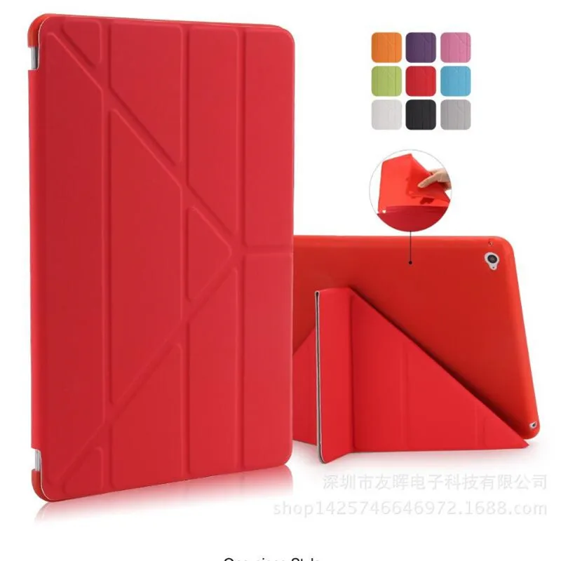 

Case for ipad 2/3/4 9.7 2018/2017 5/6th Air 3 10.5 Leather Soft Smart Cover for apple iPad 10.2 7/8th mini 1/2/3/4/5 Table Case