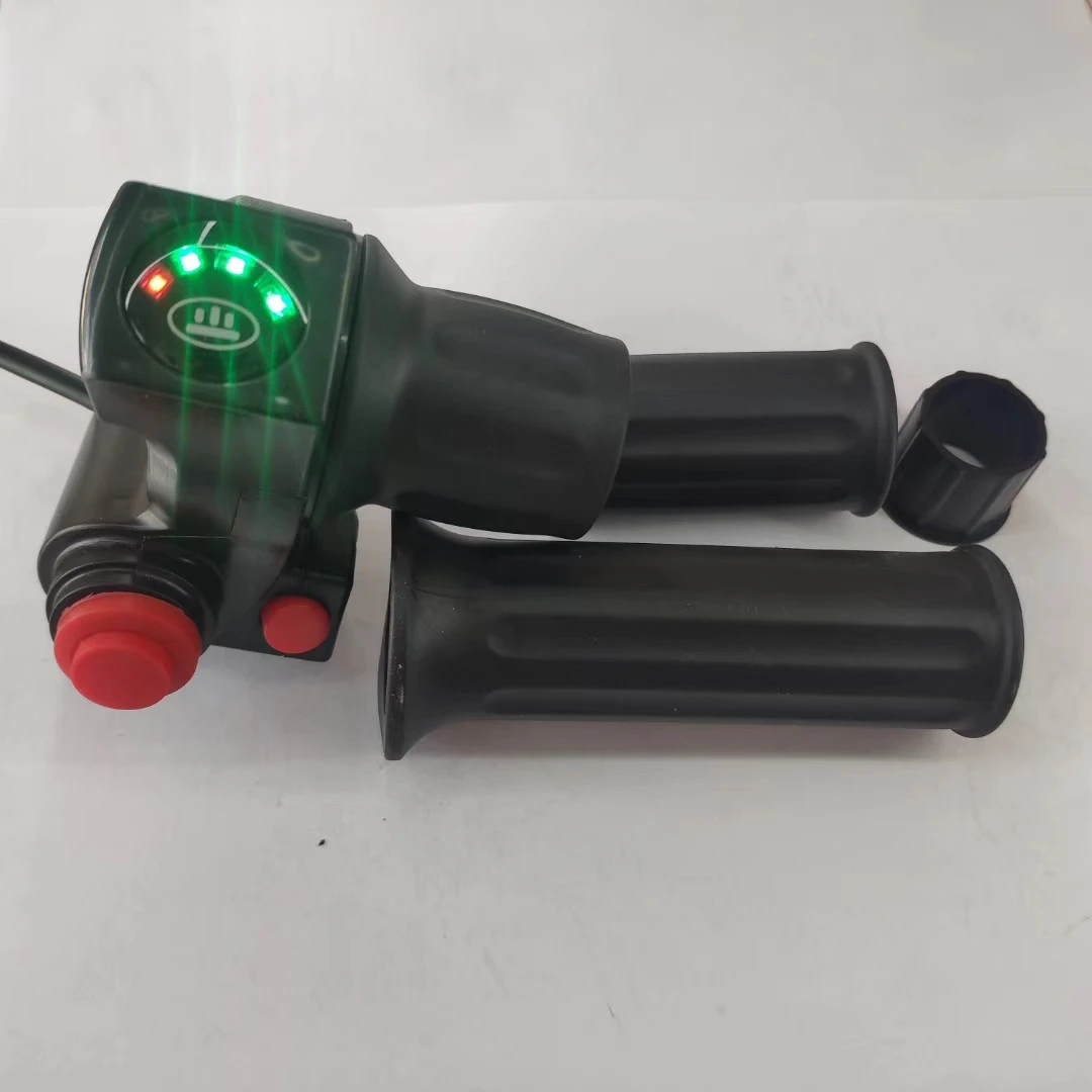 Поворотная дроссельная заслонка с индикатором уровня батареи + переключатель