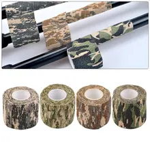 Elastische Wrap Tape Leger Lijm Outdoor Jacht Camouflage Stealth Tape Waterdichte Wrap Duurzaam Zelfklevende Elastische Bandage