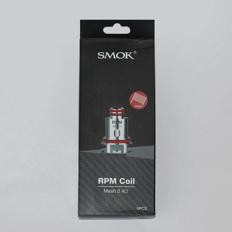 Оригинальная электронная сигарета SMOK RPM40 RBA Coil Vaporizer RPM 40 Nord Pod Mesh 0.6ohm Triple 1.2ohm DIY Core