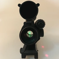 supper quality integrated green dot scope sight with red laser for nerf with 7cm rail for water gel beads blaster replacement