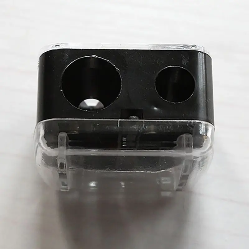 Точилка для косметики с двойными отверстиями точилка карандашей косметической