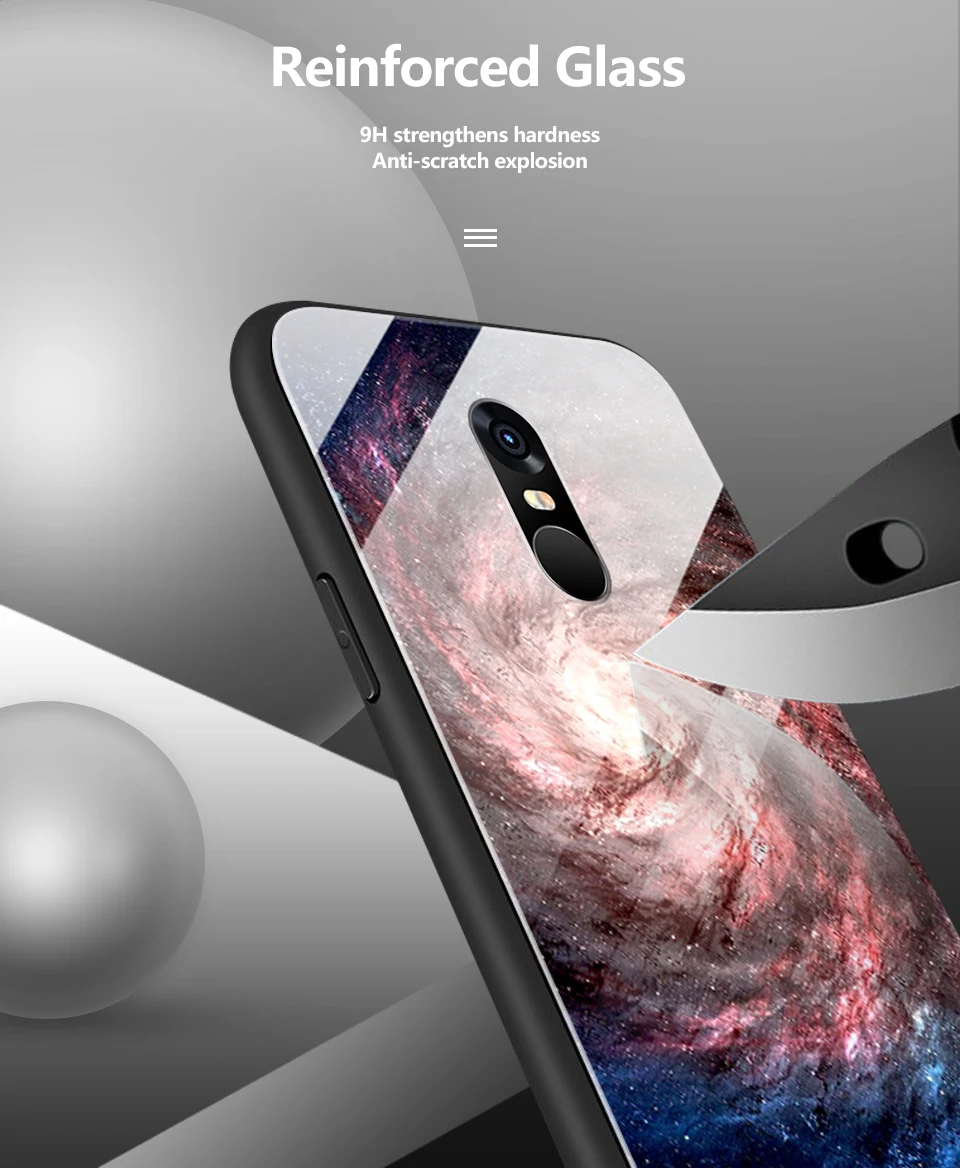 Для Xiaomi Redmi Note 4/4X роскошный чехол из закаленного стекла для Remi Note 4 Pro CN Version/4 Gobal Version Fashion Soft Edge Shell