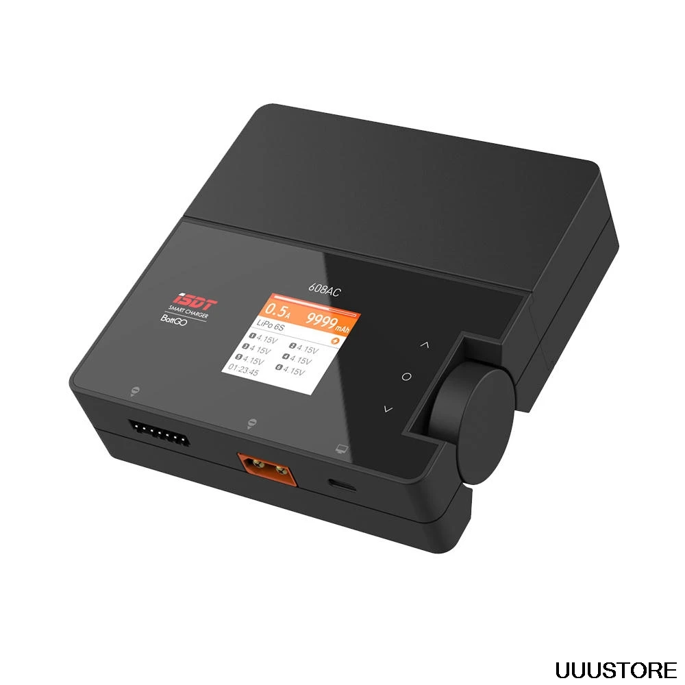 ISDT 608AC AC 60 Вт DC 200 8A BattGo интеллектуальное зарядное устройство с отсоединяемым