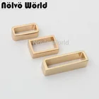 10-50 шт. 3 цвета 15*5 мм 16*9 мм 26*6 мм Внутренний прямоугольник овальные кольца для цепочки сумки ремешок для ремня Регулируемая фурнитура для кошелька