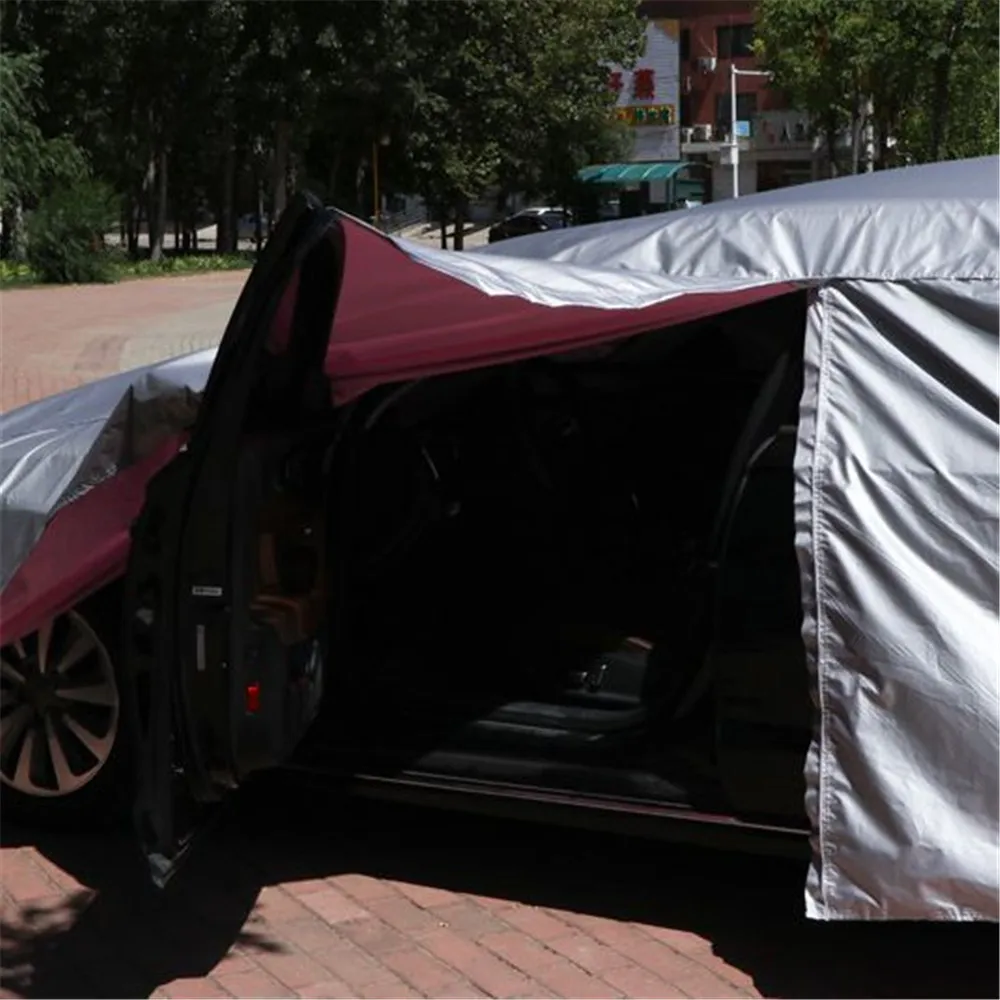 Автомобильные чехлы с добавлением хлопка для защиты от солнца УФ лучей пыли