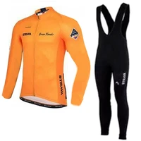 2021 mens cycling jersey long sleeve set mtb bike clothing maillot ropa ciclismo hombre bicycle wear 9d gel bib pants