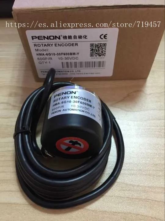 

FREE SHIPPING HMA-6G10-30F600BM-Y 600p/r Rotary incremental encoder