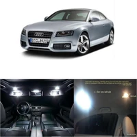 led interior car lights for audi a5 07 11 room dome map reading foot door lamp error free 12pc