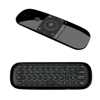 for wechip w1 fly air mouse wireless keyboard mouse 2 4g rechargeble mini remote control for laptop smart android tv box pc