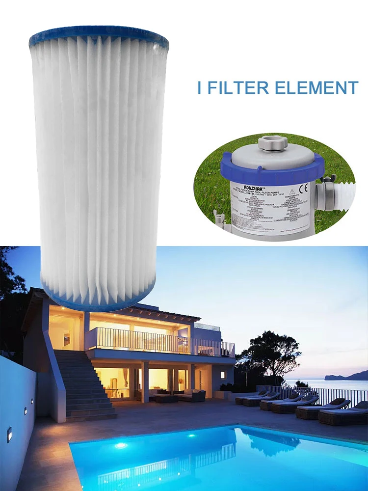 

Swimming Pool Equipment Type A or Type C Filter Cartridge Pool Replacement Filter Cartridge for Swimming Pool Daily Care