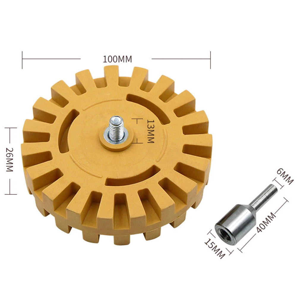 4 дюйма 20 мм/26 мм ремонт краски автомобильный адаптер для дрели гладкий полосатый