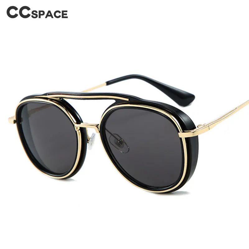 46258 пар Панк Круглые ретро солнцезащитные очки мужские и женские Модные Оттенки
